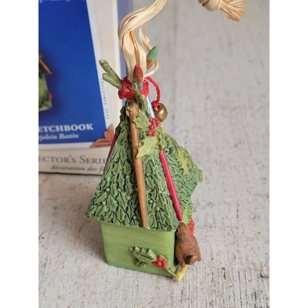 Hallmark nature's SketchBook Marjolein Bastin bird vintage ornament Xmas